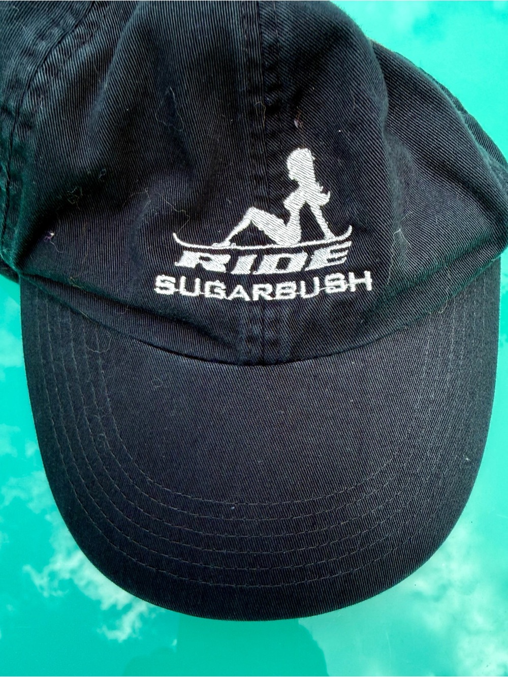 Ride Sugarbush Black Embroidered Baseball Cap
